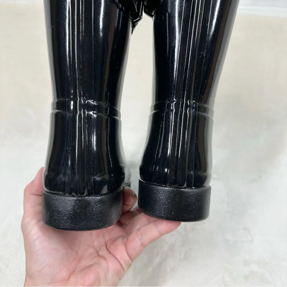 HUNTER Original Refined Short Gloss rain boot